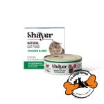 کنسرو نچرال گربه با طعم مرغ و گوشت شایر (110 گرم)