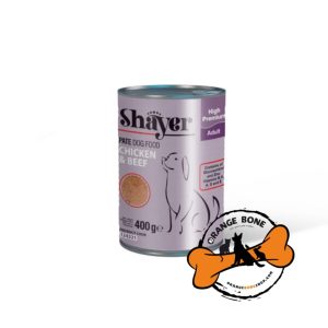 کنسرو پته سگ مرغ و گوشت شایر400