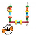 اسباب بازی پرنده مدل تاب زنگوله دار سایز بزرگ