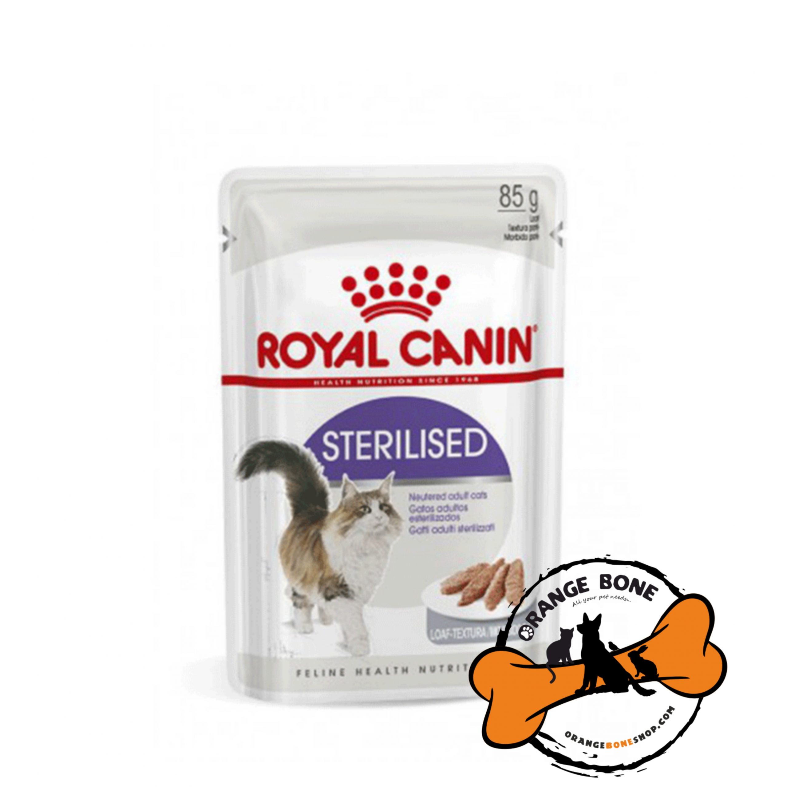 پوچ مخصوص گربه عقیم شده رویال کنین پوچ گربه عقیم شده رویال کنین (Royal Canin Sterilised Wet Pouch)