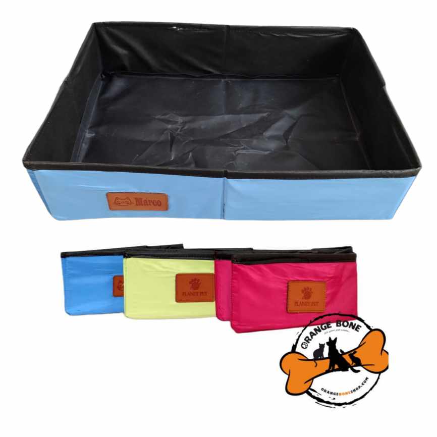 ظرف خاک مسافرتی بزرگ ظرف خاک برزنتی کم حجم گربه