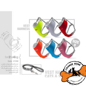 قلاده کتفی پد دار نینا پت سایز صفر