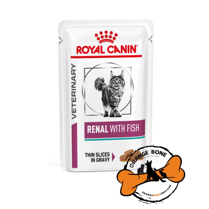 پوچ گربه رنال رویال کنین پوچ گربه رنال رویال کنین طعم ماهی