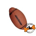 اسباب بازی دندانی سگ توپ راگبی سوتک دار