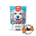 تشویقی سگ ونپی مدل ساندویچ مرغ و ماهی کاد وزن 100 گرم