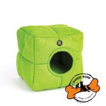 مخفیگاه یا لانه پارچه ای پرنده مدل مکعب