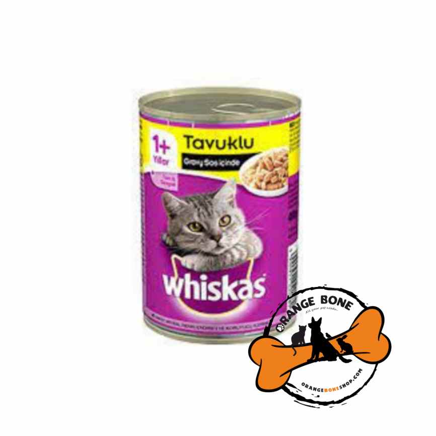 کنسرو ویسکاس مرغ کنسرو گربه ویسکاس طعم مرغ وزن 400 گرم