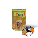 کنسرو پته سگ تاپت طعم سیرابی