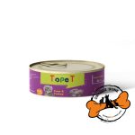 کنسرو نچرال گربه تاپت طعم ماهی و بوقلمون (80 گرم)