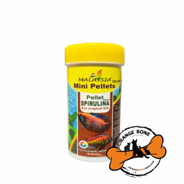 غذای ماهی مالزیا مدل Mini Pellets Spirulina (50 گرم)