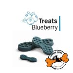 تشویقی سگ مدل ژلاتینی مسواکی 12 سانتی طعم بلوبری