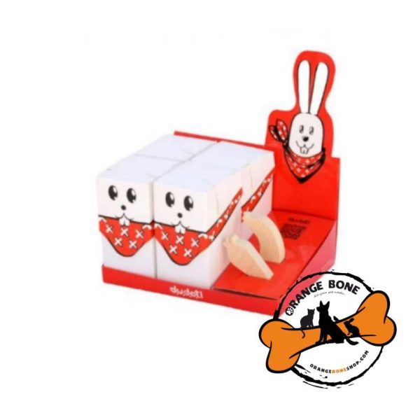 اسباب بازی دندانی چوبی جوندگان مدل موز و هویج