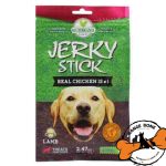 تشویقی سگ ووجی برند مدل Jerky Stick طعم لمب (70 گرم)
