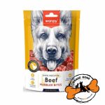 تشویقی سگ ونپی مدل بیف تکه ای (100گرم)