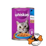کنسرو گربه ویسکاس طعم ماهی (400 گرم)