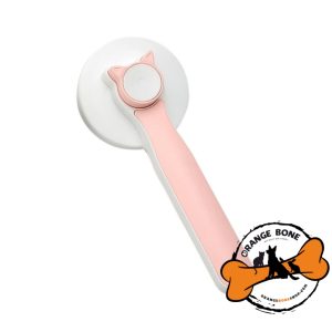 برس سگ و گربه همراه با دکمه تخلیه (مدل دکمه گربه ای)