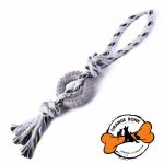 اسباب بازی دندانی سگ مدل طناب و حلقه