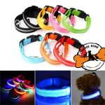 قلاده گردنی چراغ دار مخصوص سگ (قلاده LED)
