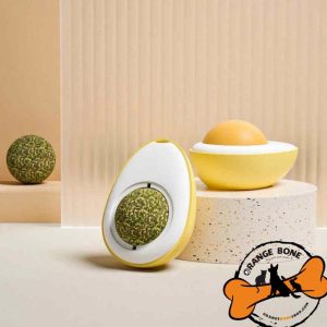 آبنبات دیواری گربه کت نیپ دار مدل تخم مرغ