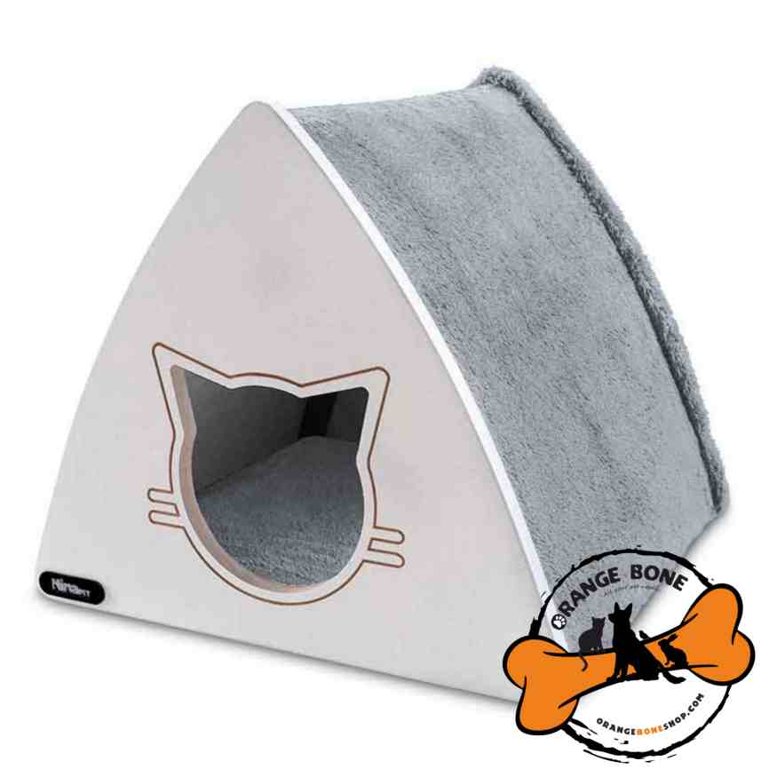 لانه چوبی گربه نیناپت لانه چوبی سه گوش نیناپت