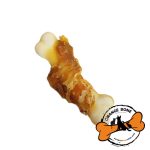 تشویقی سگ استخوان کلسیمی دورپیچ مرغ