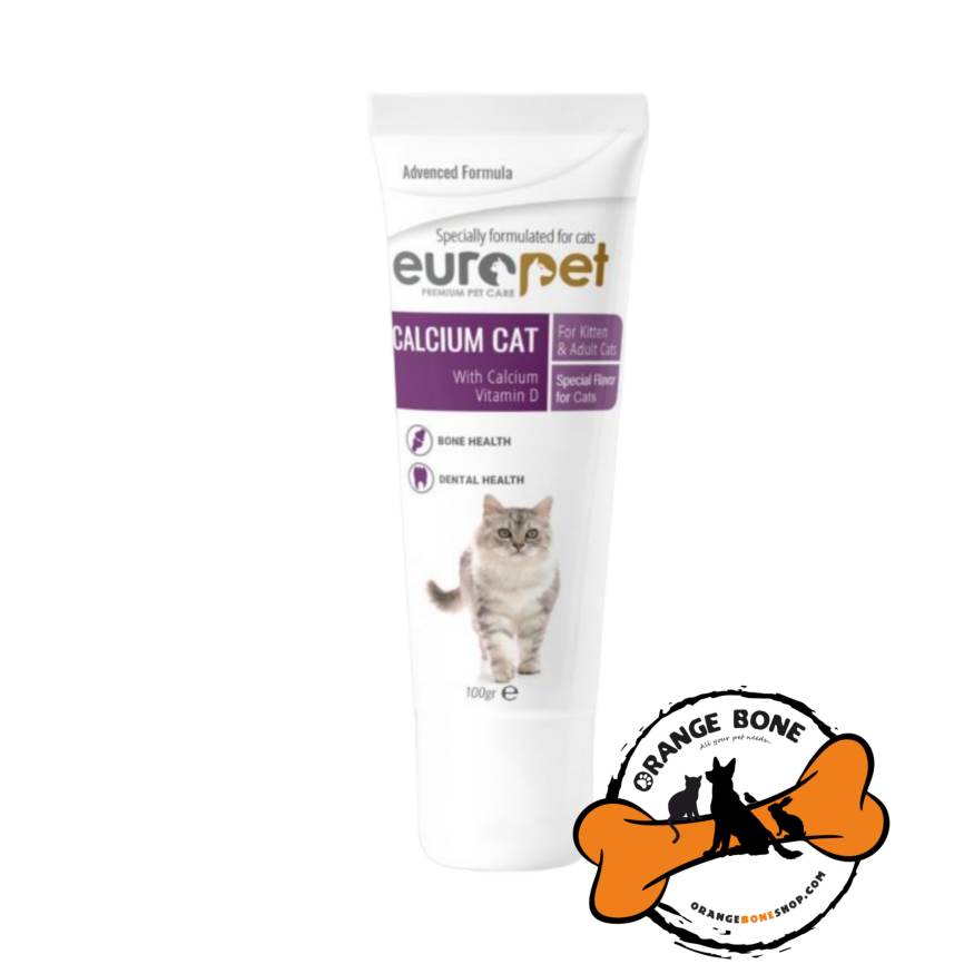 خمیر کلسیم گربه یوروپت خمیر کلسیم گربه یوروپت - Europet Calcium Cat Paste