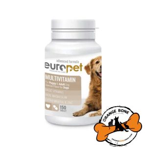 قرص مولتی ویتامین سگ یورو پت (150 عددی)