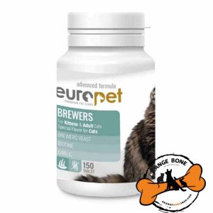 قرص پوست و مو گربه یوروپت - Europet Hair & Skin Tablet