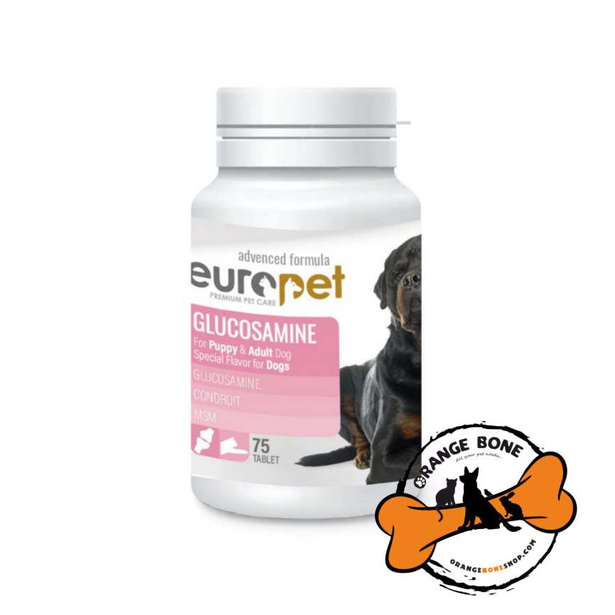 قرص گلوکوزامین سگ یوروپت قرص گلوکوزامین سگ یوروپت - Europet Glucosamine Tablet