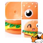 اسباب بازی دندانی سوتک دار سگ مدل همبرگر