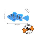 اسباب بازی گربه مدل ماهی متحرک در آب