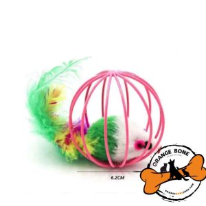 اسباب بازی گربه مدل موش در قفس