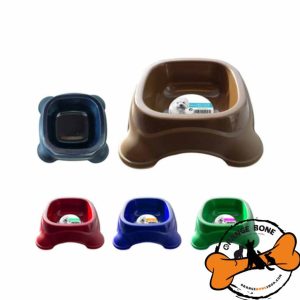 ظرف غذای پلاستکی مخصوص سگ و گربه