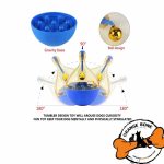 اسباب بازی گوی تعادلی تشویقی خور مخصوص سگ