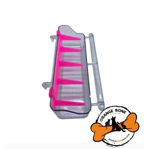 ظرف دانه پرنده شیشه ای رو باز