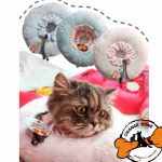 گردنبند الیزابت پارچه ای طرح دونات