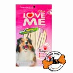 اسنک نرم سگ love me طعم شیر