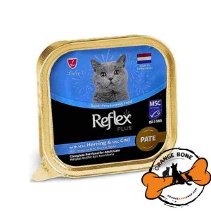 کنسرو جعبه ای گربه رفلکس پلاس هلند طعم ماهی