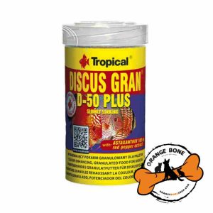 غذا مخصوص رنگ ماهی دیسکس بالغ و جوان تروپیکال حجم 100 میل