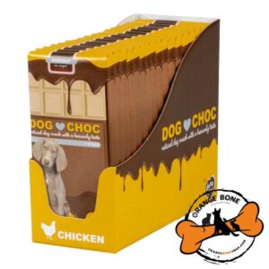 شکلات تخته ای سگ داگ چاک دوو پلاس مدل مرغ - Duvo Plus Dog Choc Chicken