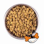 شکل ظاهر دانه های غذای خشک عقیم شده مونژه ایتالیا