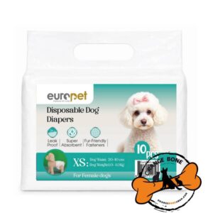 پوشک سگ ماده کوچک europet