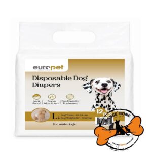 پوشک سگ نر سایز بزرگ europet